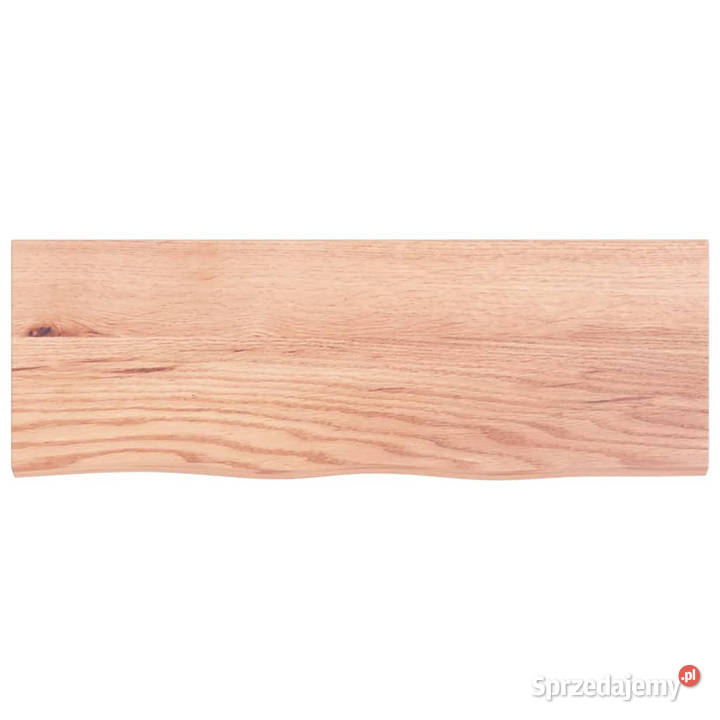 Półka brązowa 80x30x26 lakierowane lite drewno Warszawa