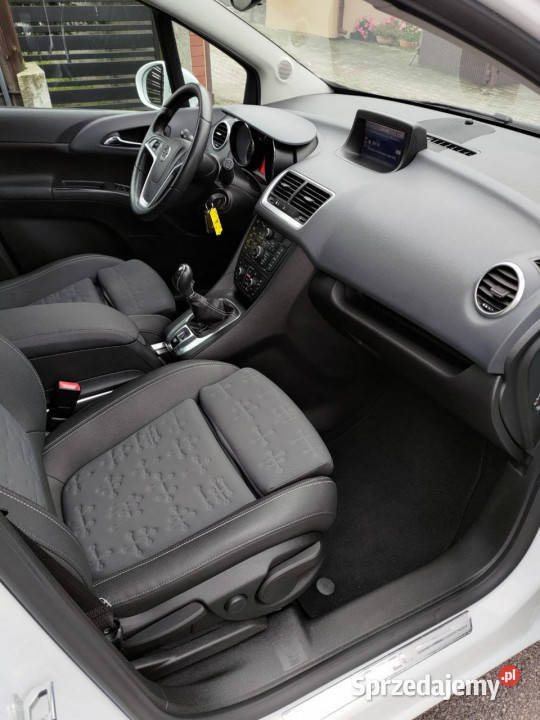 Opel Meriva 14 Turbo Cosmo wyposażenie Wzorowy komputer pokładowy Wojkowice Kościelne