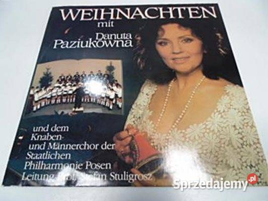 Weihnachten mit Danuta Paziukówna kolędy Płyta płyta winylowa