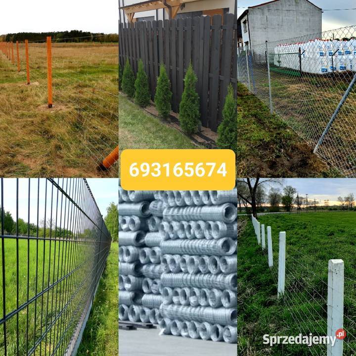 Brama tymczasowa Budowlana techniczna siatki Jarocin