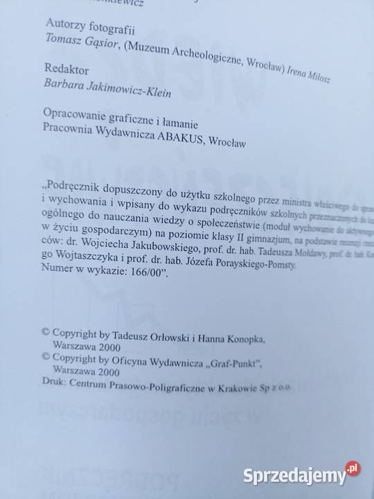 Wiedza o społeczeństwie podręcznik szkolne