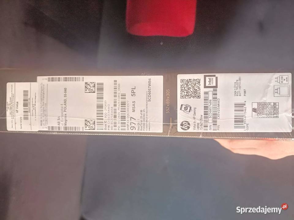 Nowy laptop HP victus Intel Core i5 Sosnowiec