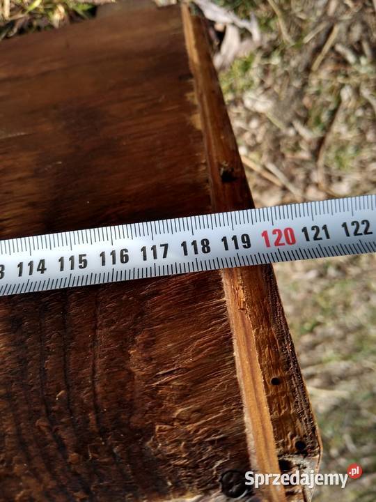 Stara toaletka z lustrem zabytek PRL retro Dąbrowa Górnicza
