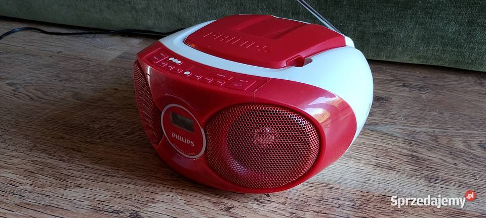 Boombox Philips w barwach narodowych Wąbrzeźno