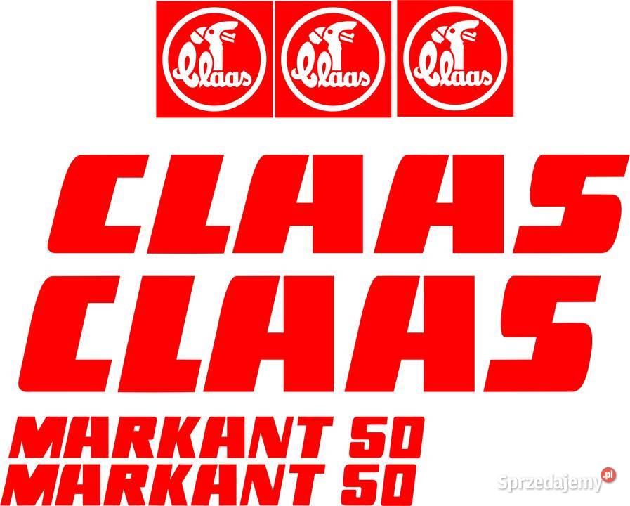 Naklejki Claas markant 50 zamienniki kujawsko-pomorskie