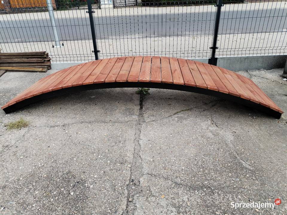 Mostek ogrodowy łukowy Ogród Pieńsk