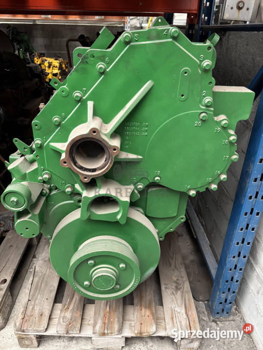 John Deere S780 Silnik 6135HH011 CZĘŚCI wielkopolskie Jastrzębniki