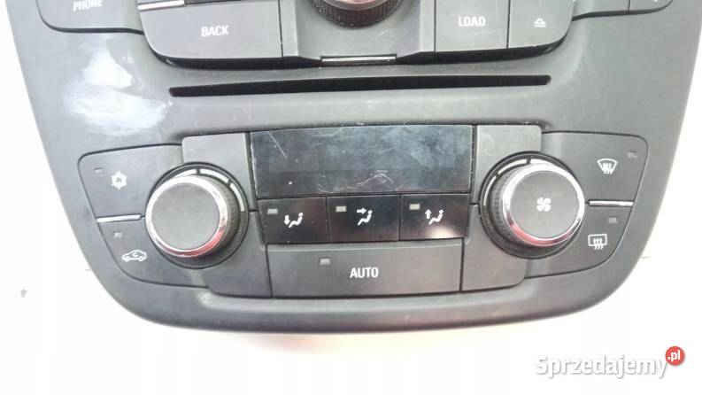 PANEL NAWIEWU RADIA 13273254 Opel Insignia I A Panele sterowania, przełączniki