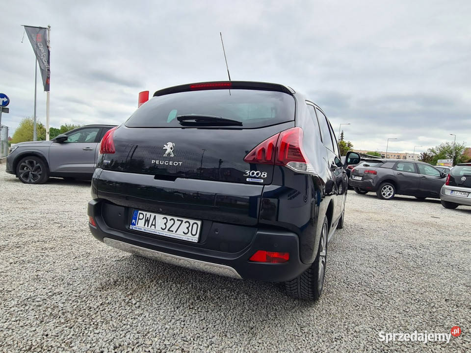 Peugeot 3008 SzklanyDach Navi PDC Kamera HeadUp ogranicznik prędkości wielkopolskie Wągrowiec