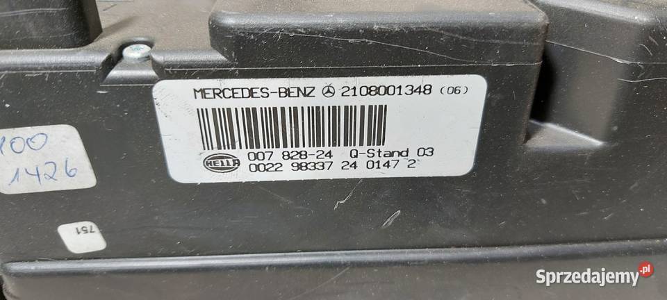 Pompka zamka mercedes w210 w202 2108001348