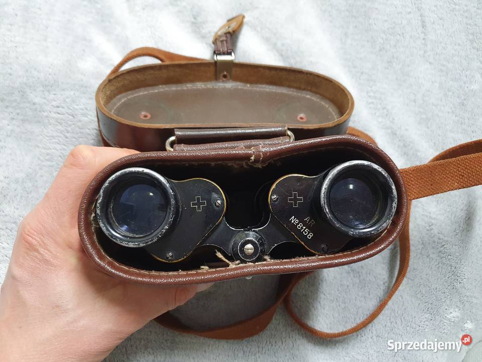 Lornetka Szwajcarska 1955 z opakowaniem Gdynia