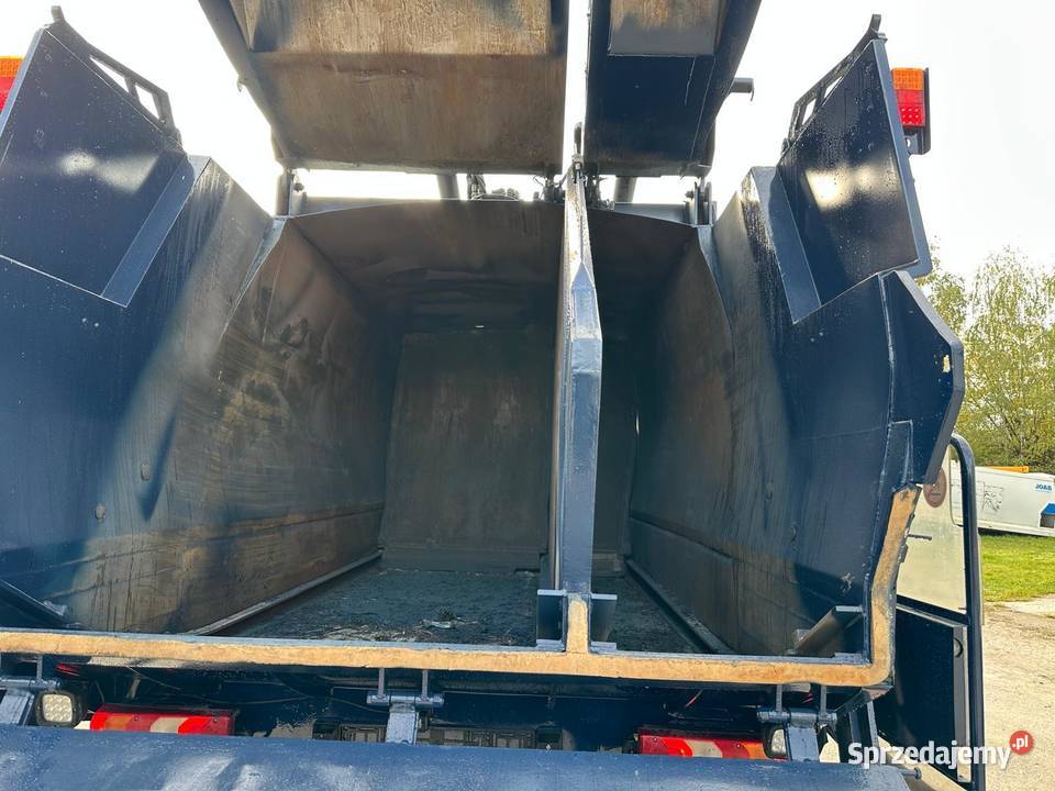 Mercedes Atego śmieciarka DWIE KOMORY 12m3 EURO świętokrzyskie Nowiny