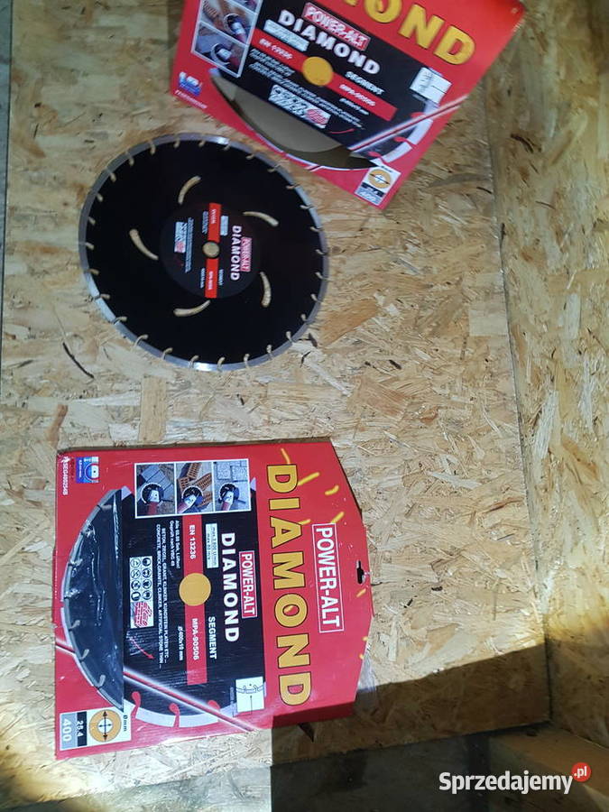 TARCZA DIAMENTOWA 400x254 diamond poweralt Głogowa sprzedam