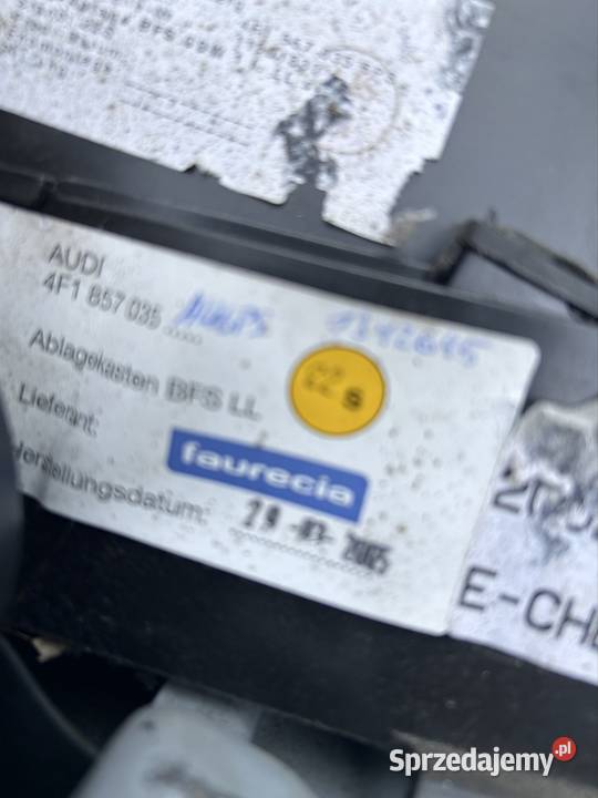 Schowek pasażera Audi a6 c6 4f1857035 Grudziądz