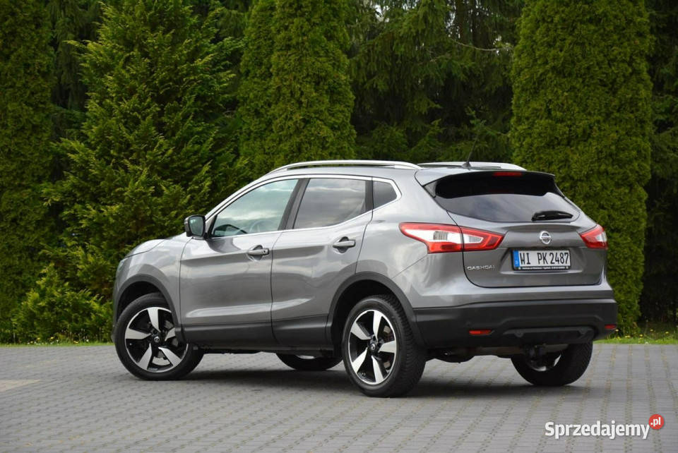 Nissan Qashqai 122016r Ledy Navi Kamera360 relingi dachowe Qashqai Ostrów Mazowiecka
