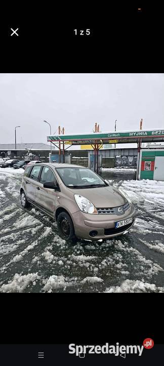 Nissan Note 2008 Rzeszów