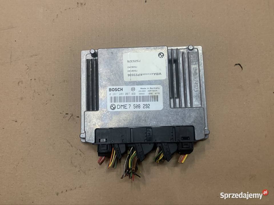7508292 komputer sterownik silnika bmw 3 e46 x5 sprzedam
