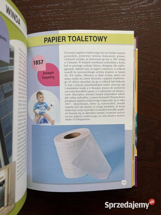 Zdumiewające wynalazki książka edukacyjna dzieci Częstochowa
