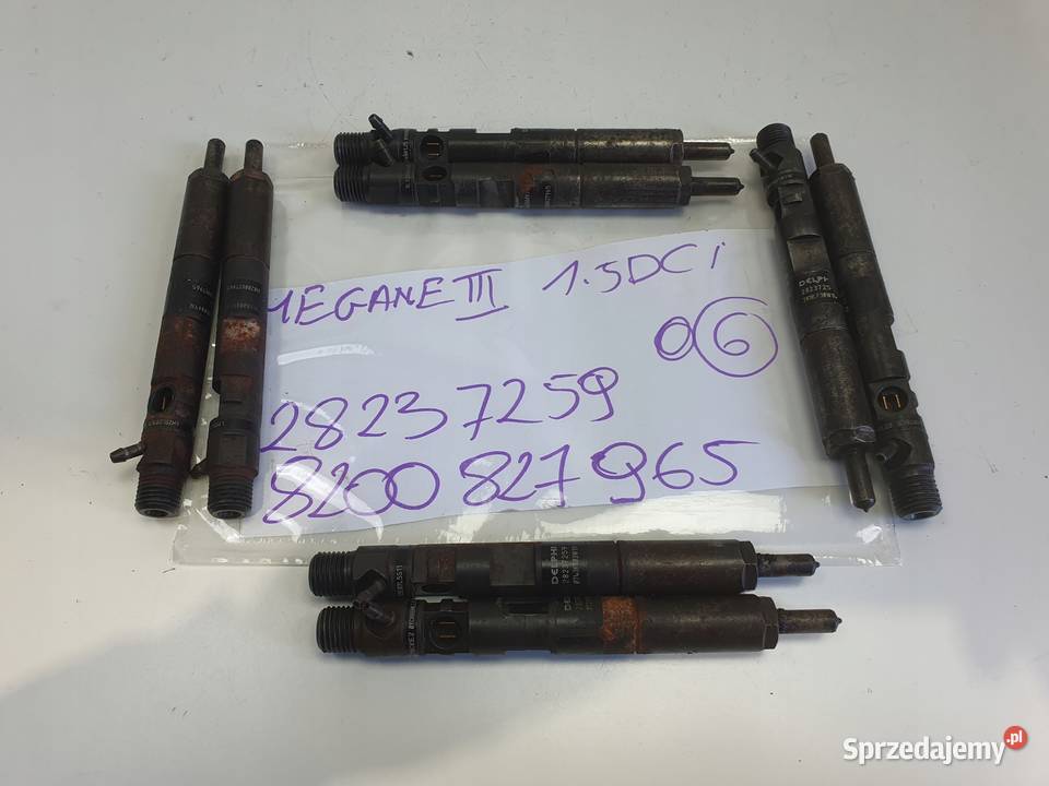 WTRYSKIWACZ Renault Clio III Megane III 15 DCI lubelskie Chełm