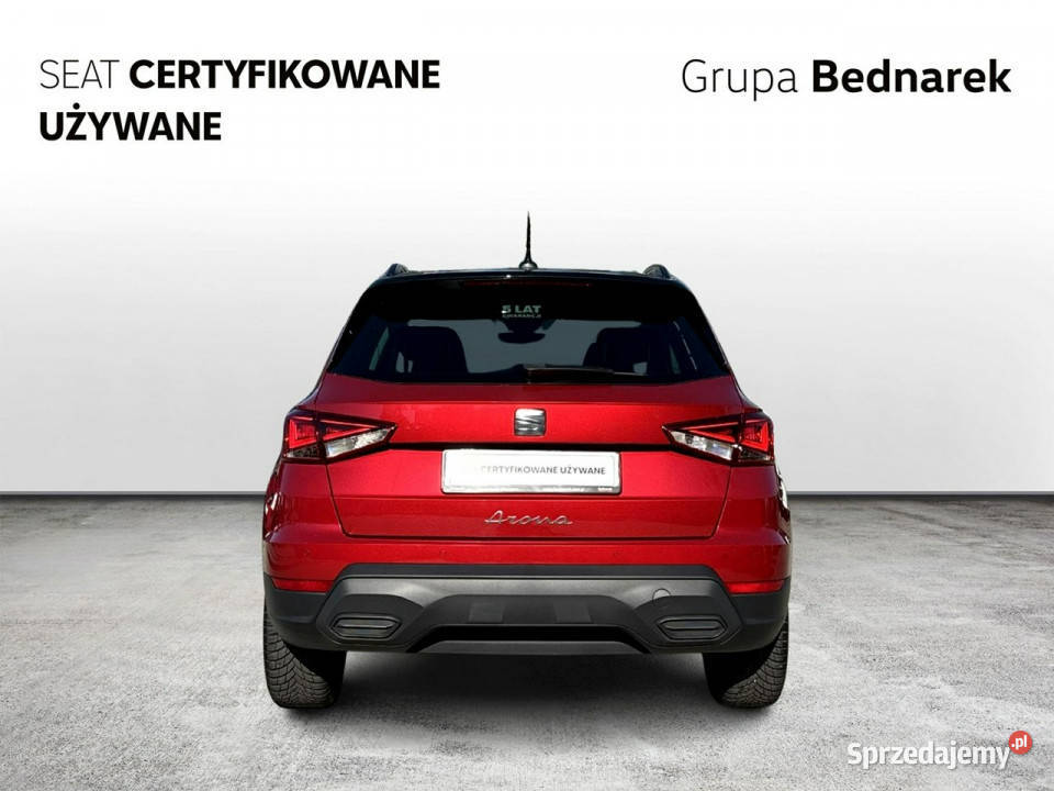 Seat Arona Bezwypadkowy Salon Polska Serwis ASO wielofunkcyjna kierownica łódzkie Łódź