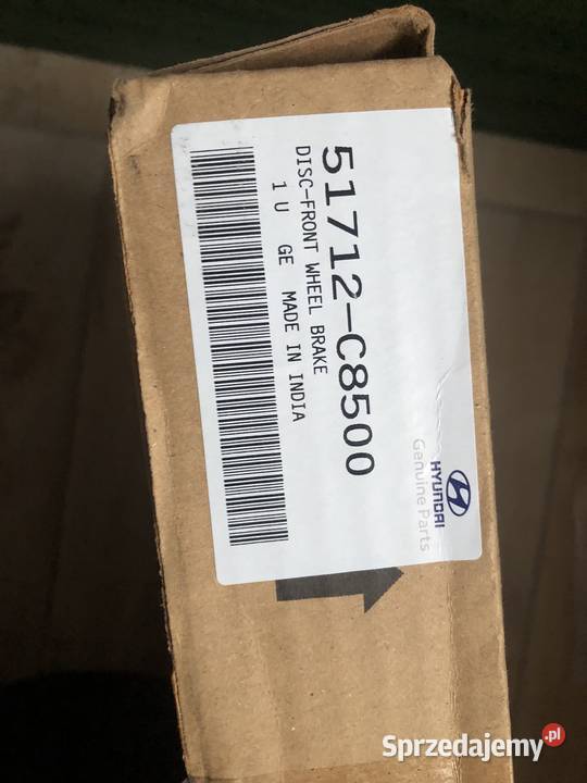 Komplet tarcz hamulcowych Przód 51712C8500 Oborniki