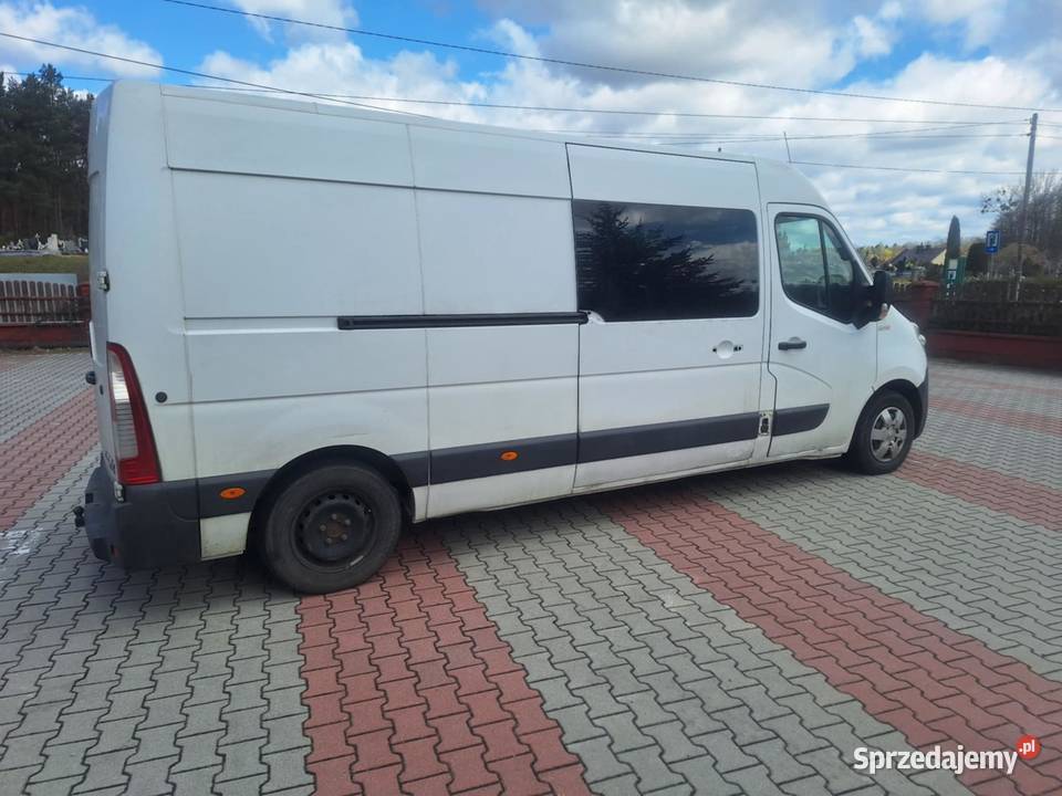 Opel Movano L3h2 2015r 7 osób fvat 23 nieuszkodzony Dzikowiec sprzedam