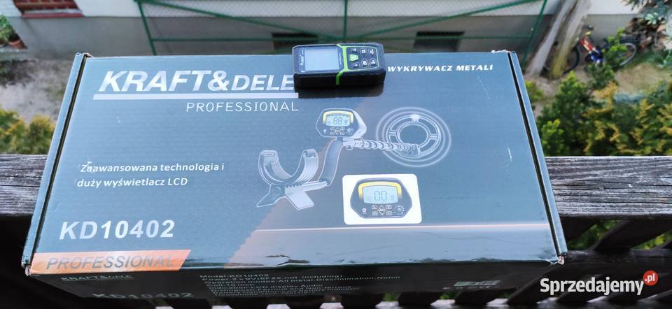 Wykrywacz metali detektor KD10402 wodoodporny Chojnice