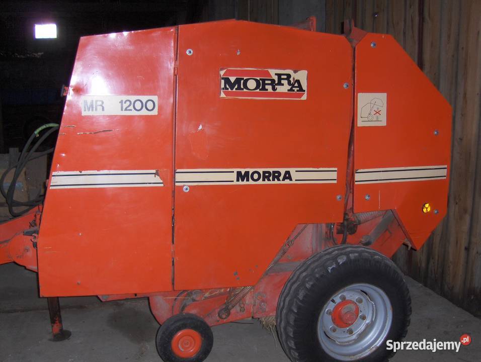 MORRA 1200 prasa belująca rolująca 120x120 uszkodzony lubelskie Czemierniki sprzedam