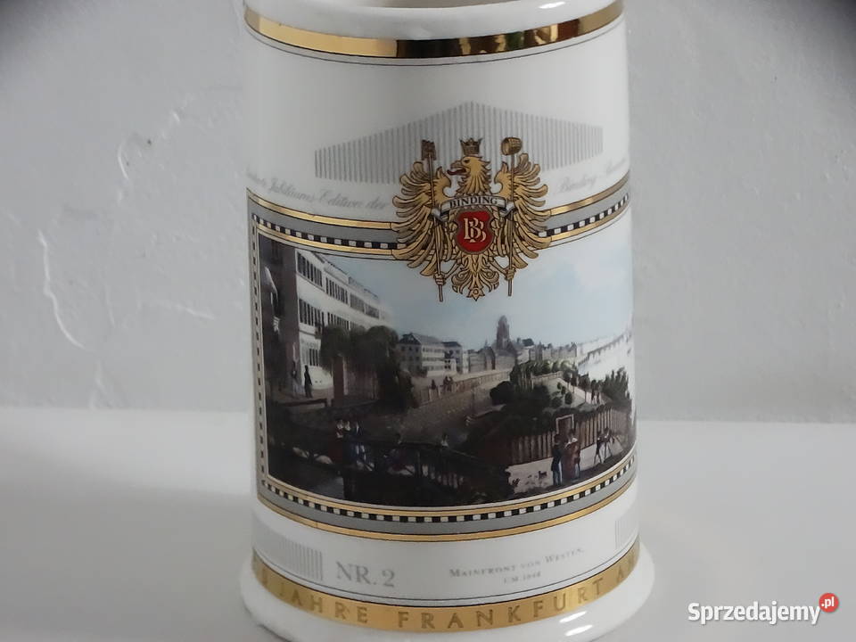 Limitowany Kufel 1200 lat Frankfurtu Binding Biłgoraj