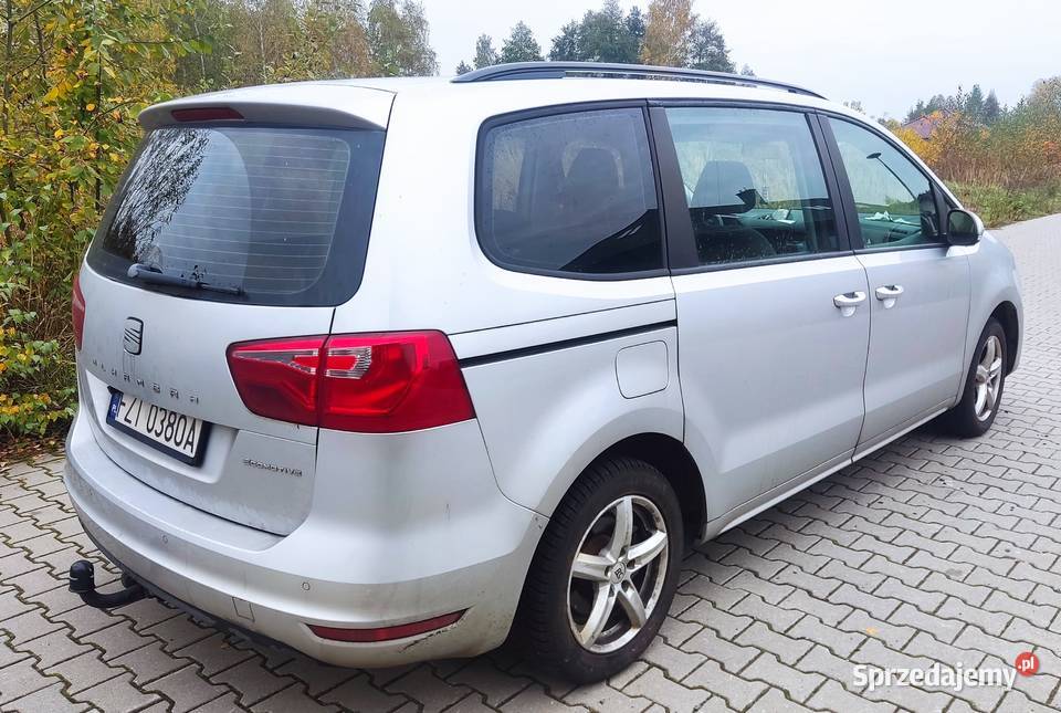 SEAT ALHAMBRA 20 TDI 140 2015 BEZWYPADEK Zielona Góra sprzedam