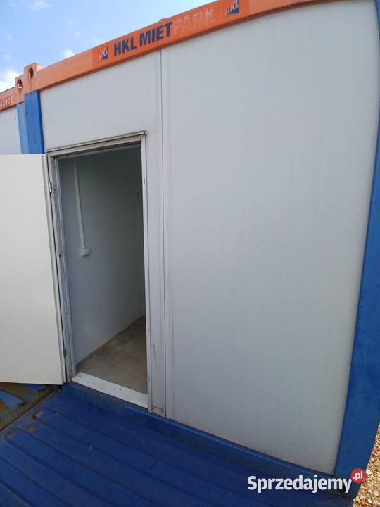 KONTENER BIUROWY CONTAINEX ZAPLECZE BUDOWY 256 Wrocław sprzedam