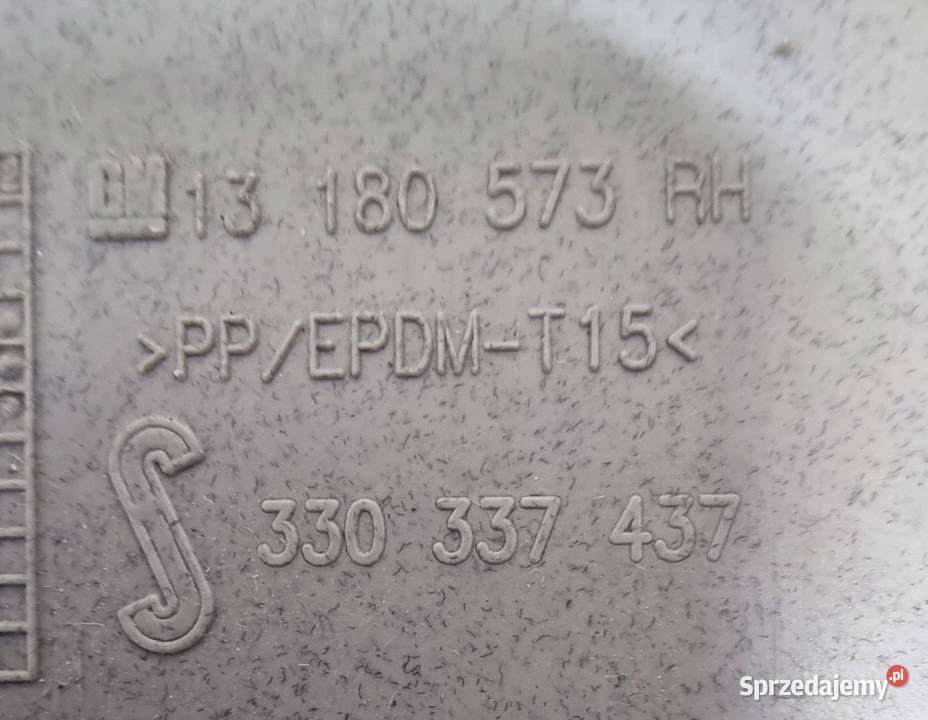 Opel Corsa D plastik osłona prawa słupka B kujawsko-pomorskie