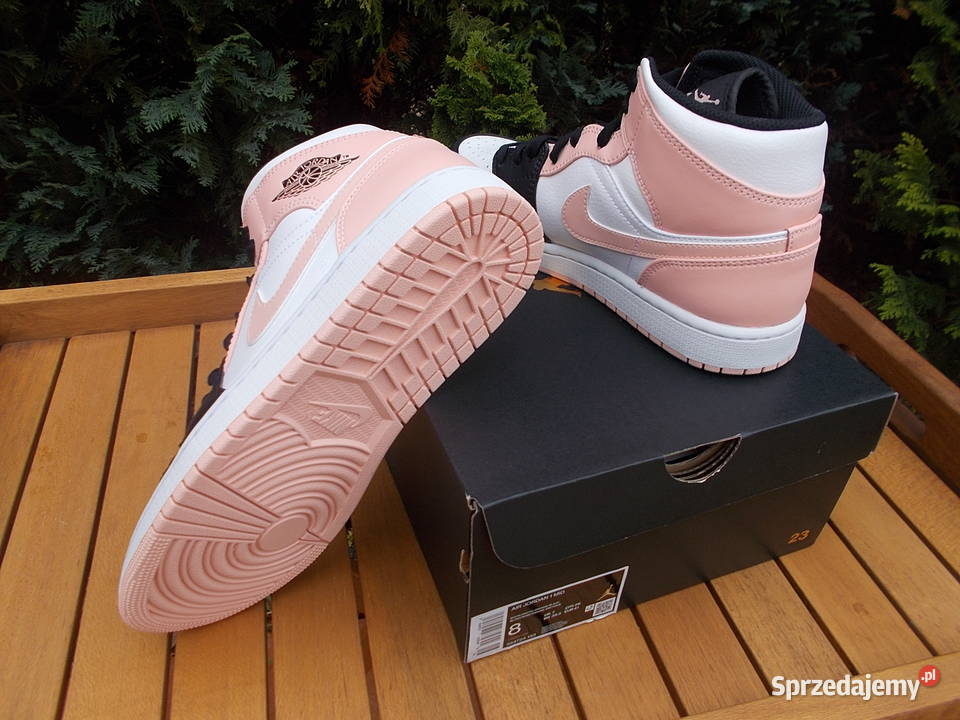 r4126 Nike JORDAN 1 Mid Crimson Tint Toe Obuwie sportowe Poznań sprzedam