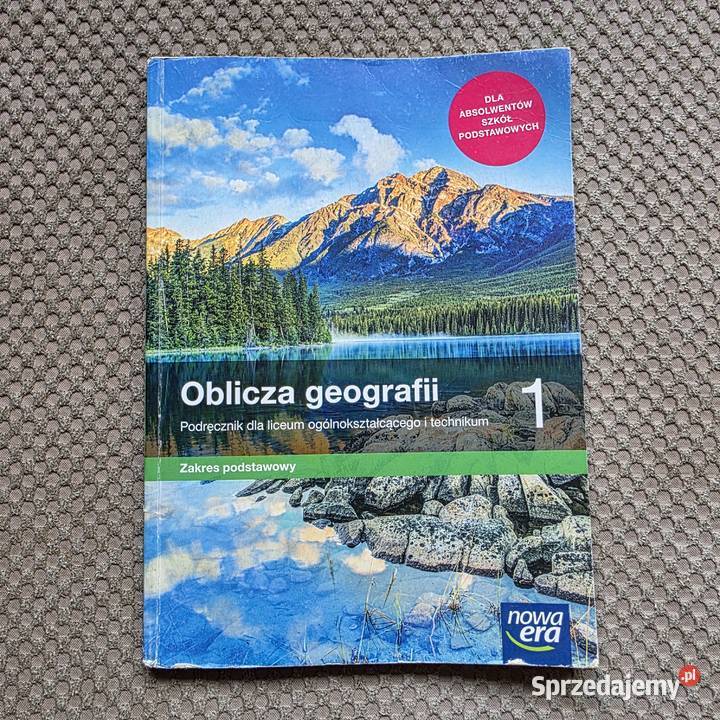 Oblicza geografii 1 zakres podstawowy tradycyjny podręcznik Książki i Podręczniki Kraków
