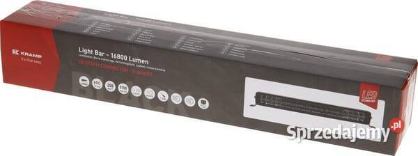 Lampa robocza długa LED 200W 16800lm prostokątna Kamionna