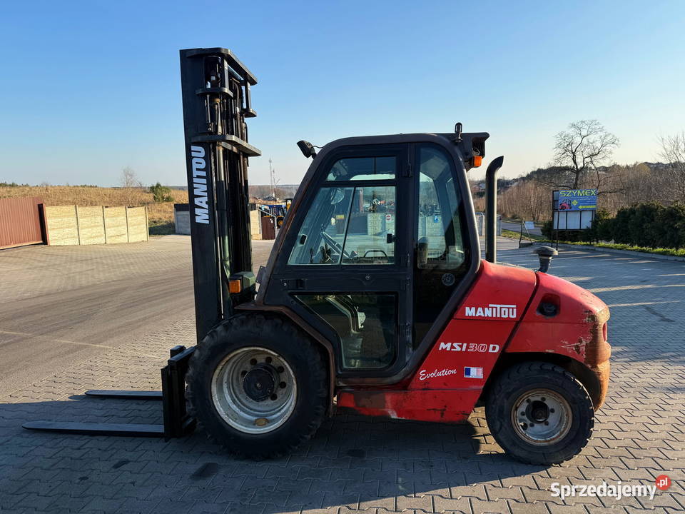 wózek widłowy terenowy MANITOU MSI30D EVOLUTION Wózki widłowe Działoszyn