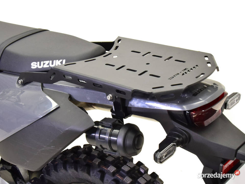Czarna aluminiowa płyta na bagaż do Suzuki DRZ Częstochowa