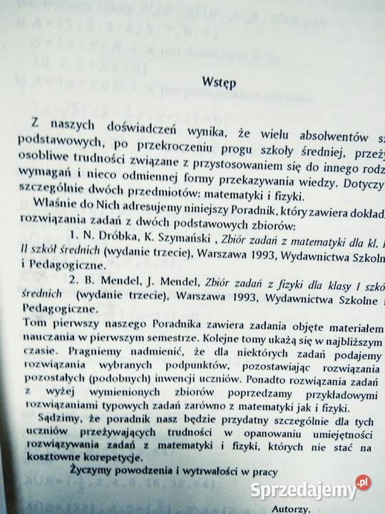Podręcznik 1 fizyka Fosze unikatowe książki mazowieckie Warszawa