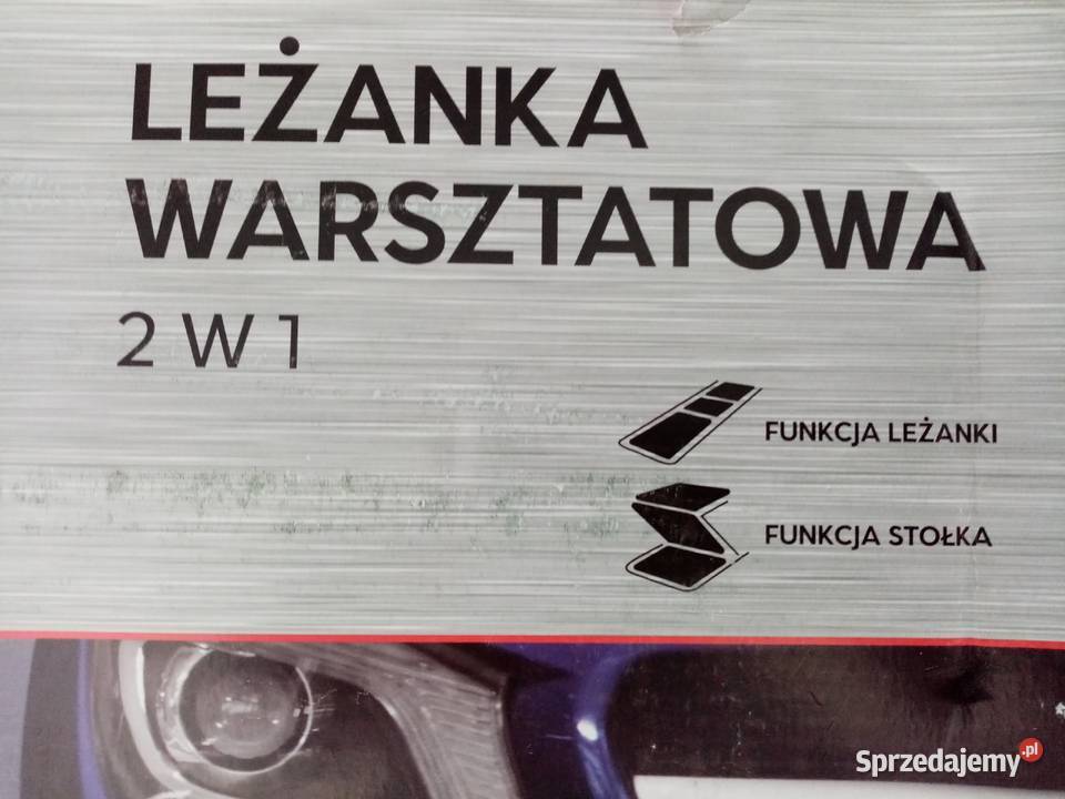 Leżanka warsztatowa 2w1 Nowa nie rozpakowana Meble warsztatowe małopolskie Wieliczka