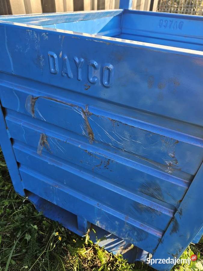 Gitterbox skrzynia metalowy kosz 500 100x60x80 dolnośląskie Jelcz-Laskowice