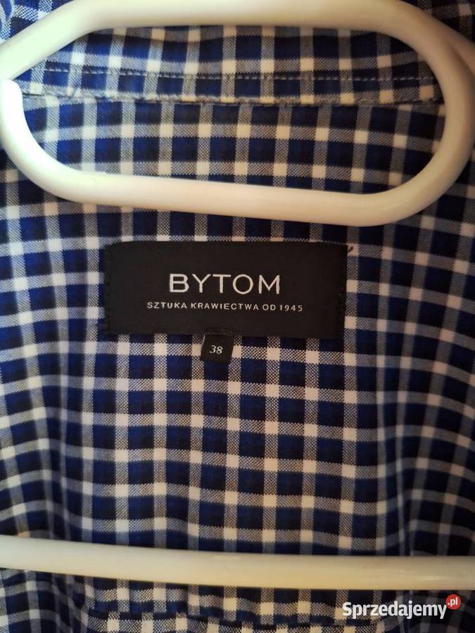 Koszula męska firmy BYTOM 38 Moda i Styl Szubin