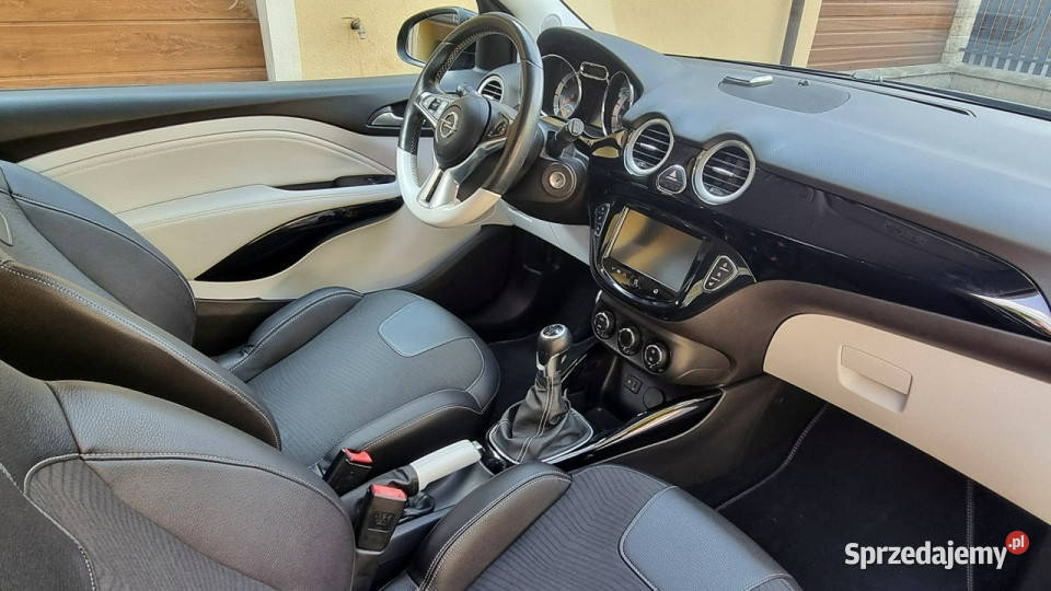 Opel Adam Super Stan Pakiet Zima PółSkóry elektryczne lusterka Płońsk