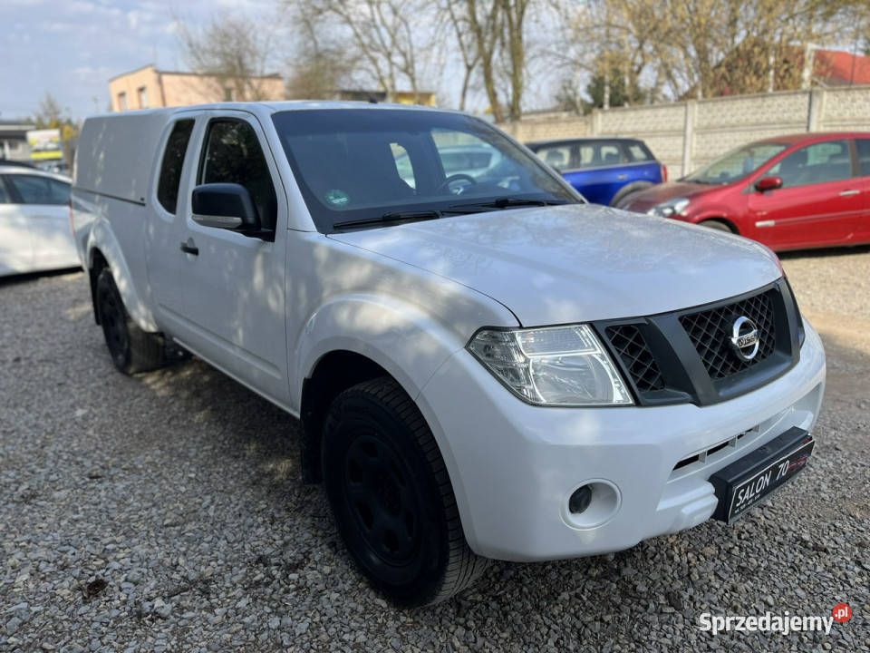 Nissan Navara 25 1WŁ 4x4 Klima 6biegów Grzane elektryczne lusterka Częstochowa