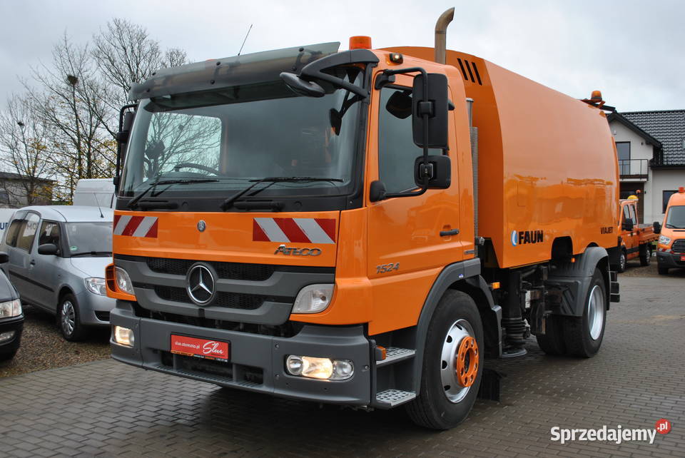 MercedesBenz Atego Zamiatarka Uliczna FAUN Euro Sierakowice
