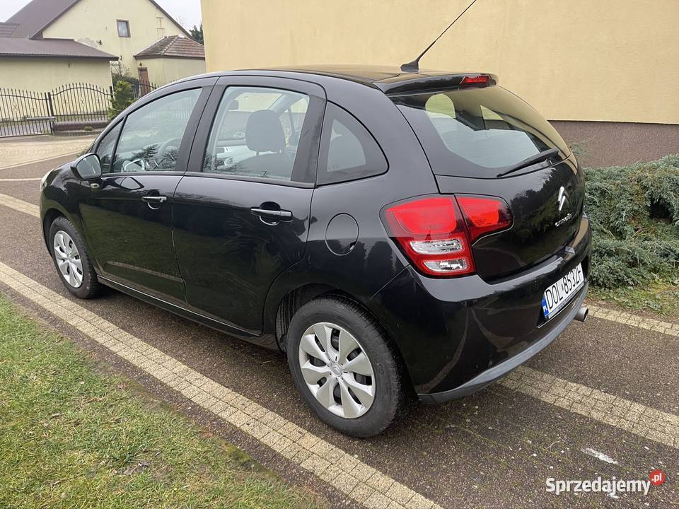 Citroen c3 benzyna 14 mały przebieg sprawdzony z Rok produkcji 2010 Syców