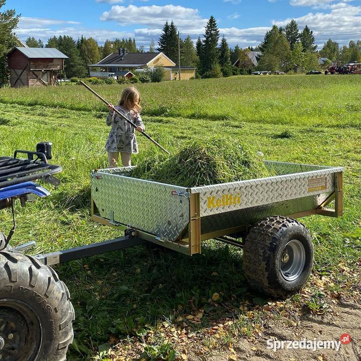 Przyczepa z wywrotem ATV 500 blacha ryflowana Rypin