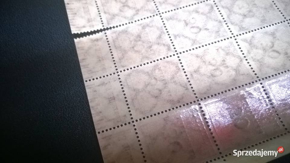 znaczki 30 miliony 1923 Deutsches Reich ARKUSZ mazowieckie Warszawa