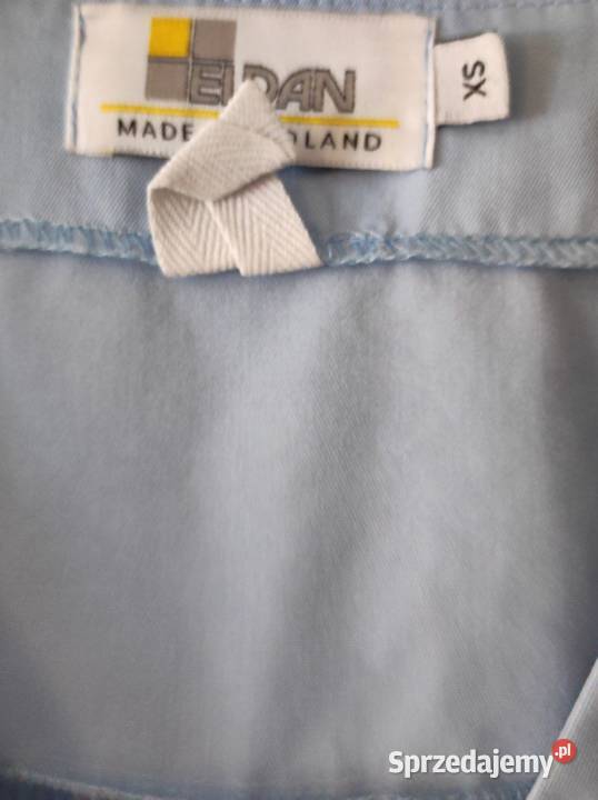 błękitna fartuch bluza medyczna stomatologoczna Kielce