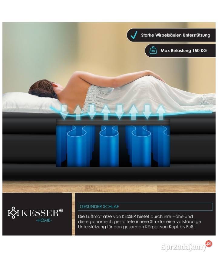 Materac dmuchany 1osobowy sprzedam