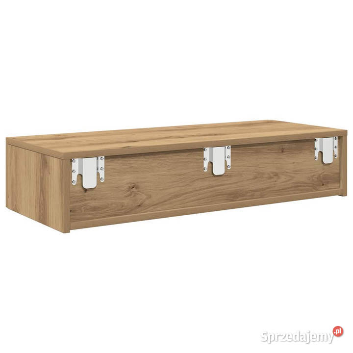 Półka ścienna z szufladami dąb artisian 80x33x17 Warszawa sprzedam